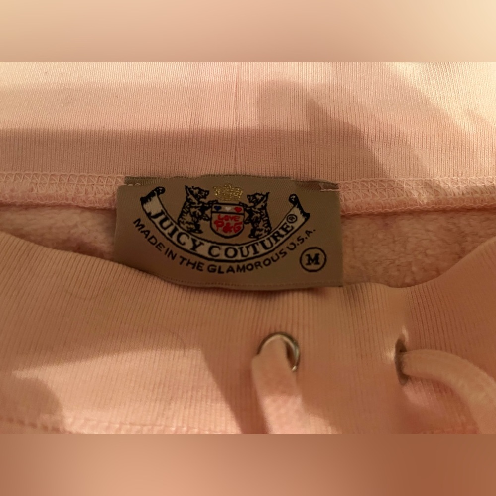 Juicy Couture RARE Vintage Y2K Pink Set w/Brooch VINTAGE COUTURE Set💕 - Picture 15 of 16